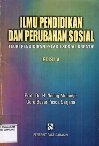Image of Ilmu Pendidikan dan Perubahan Sosial
